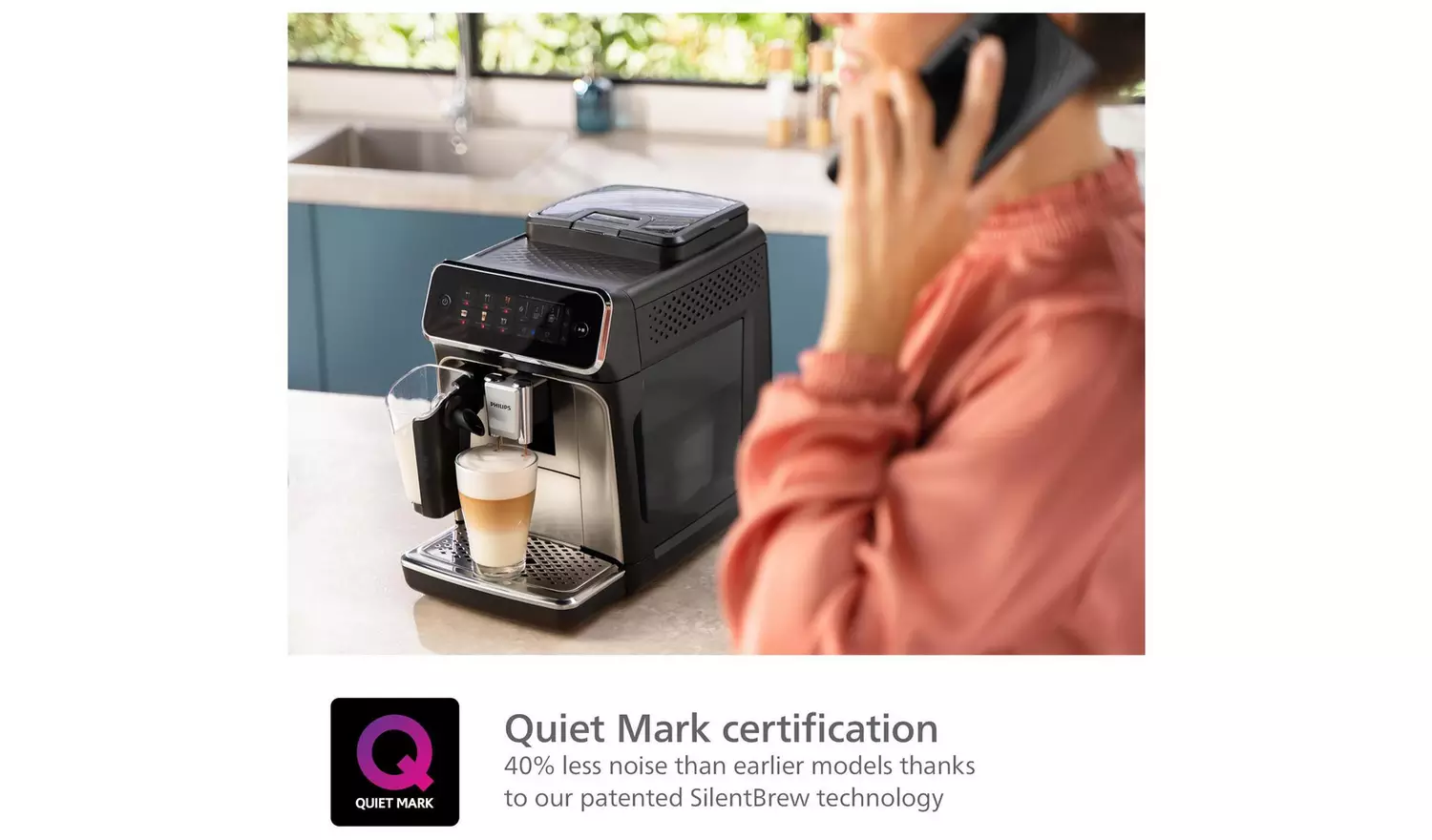 Philips 3300 Series LatteGo Bean to Cup Coffee Machine-Black