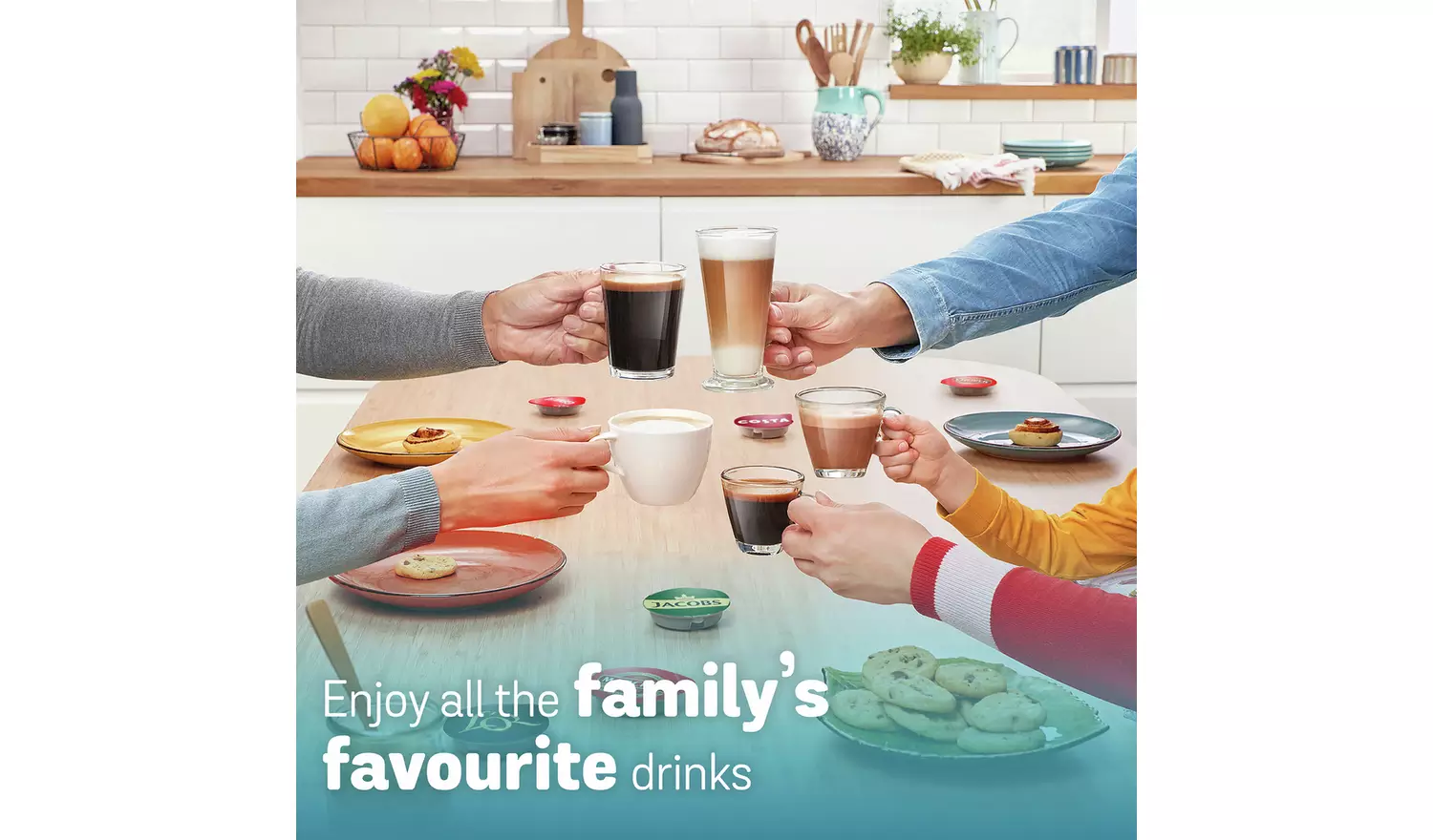 Tassimo by Bosch Finesse Friendly Pod Coffee Machine - Black