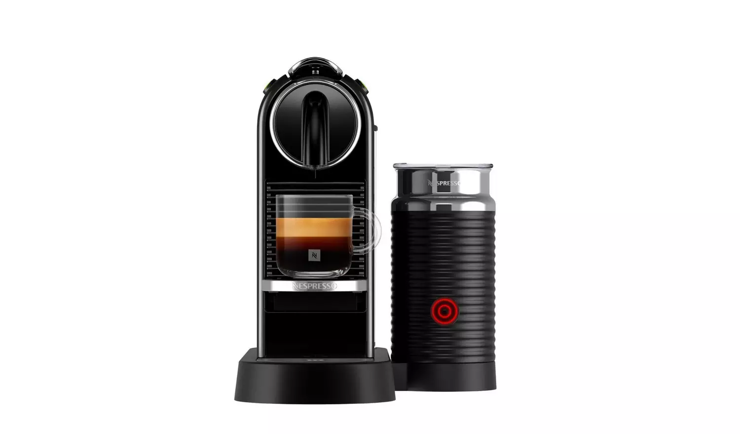 Nespresso by De'Longhi CitiZ Pod Coffee Machine & Frother