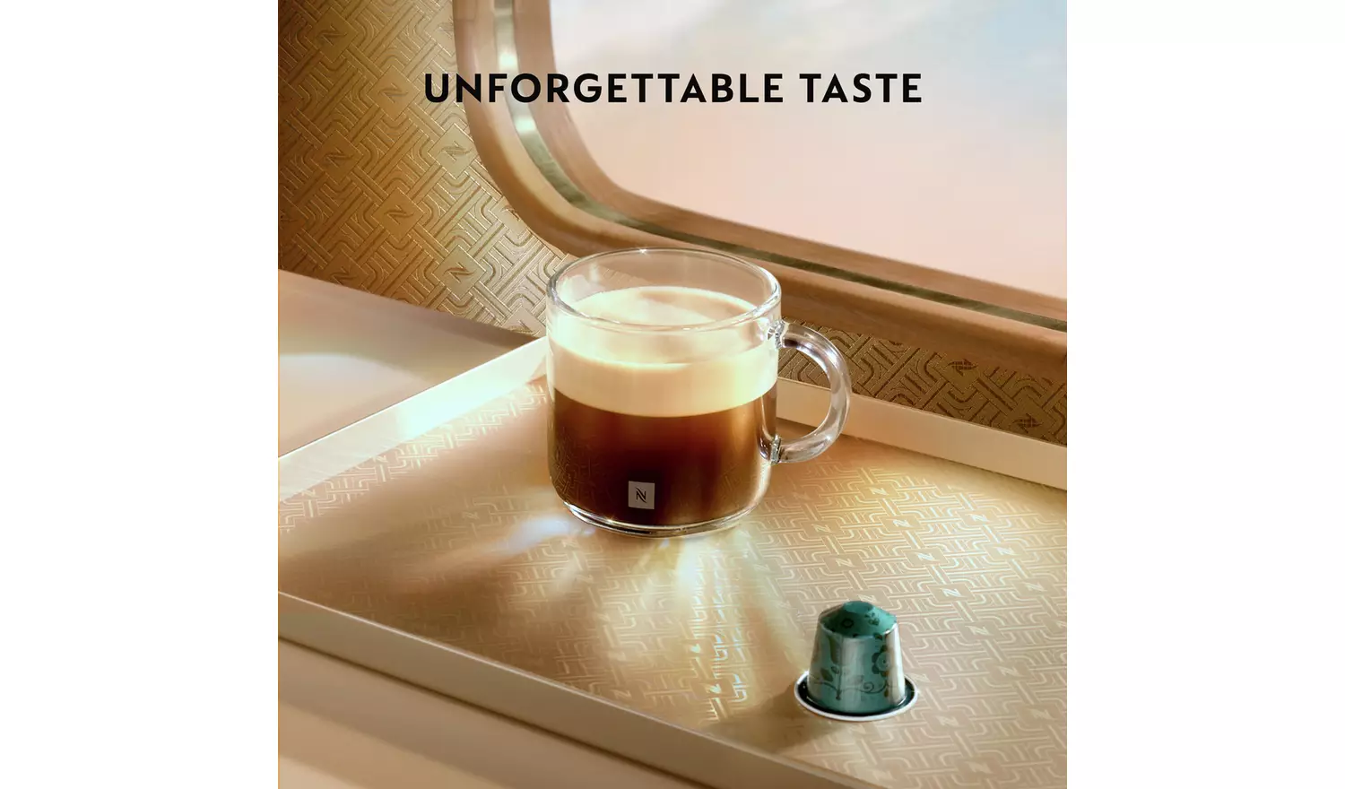 Nespresso by De'Longhi CitiZ Pod Coffee Machine & Frother