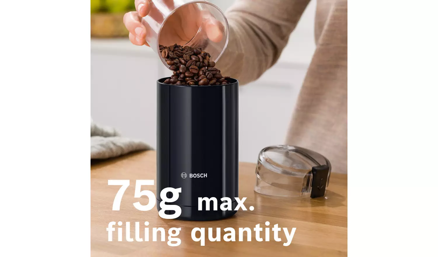 Bosch MKM6003NGB Coffee Bean Grinder - Black