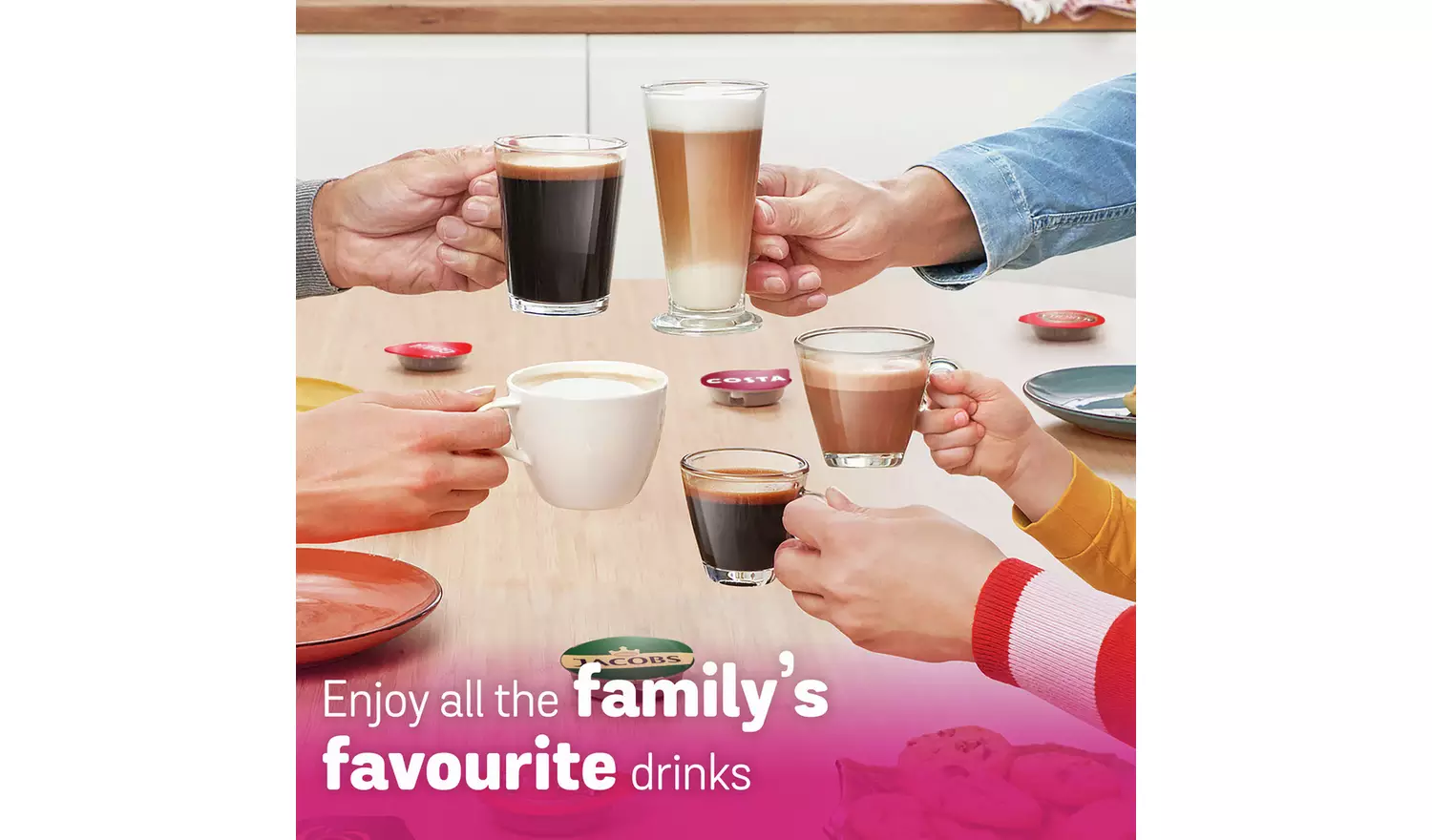 Tassimo by Bosch Happy Pod Coffee Machine - Black