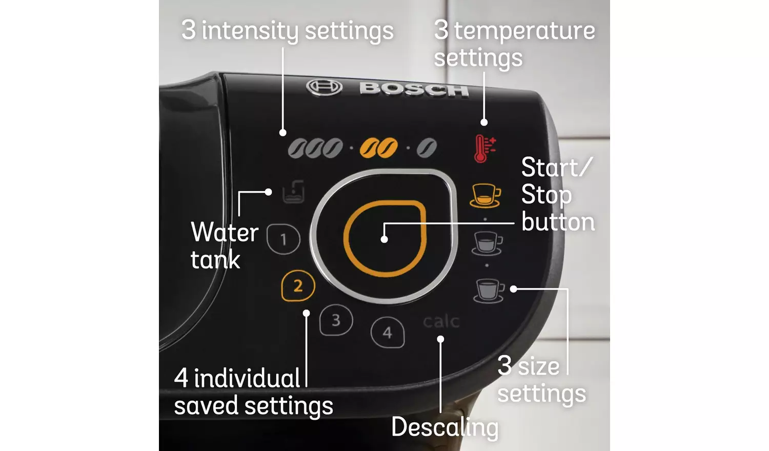 Tassimo by Bosch My Way 2 Pod Coffee Machine - Black