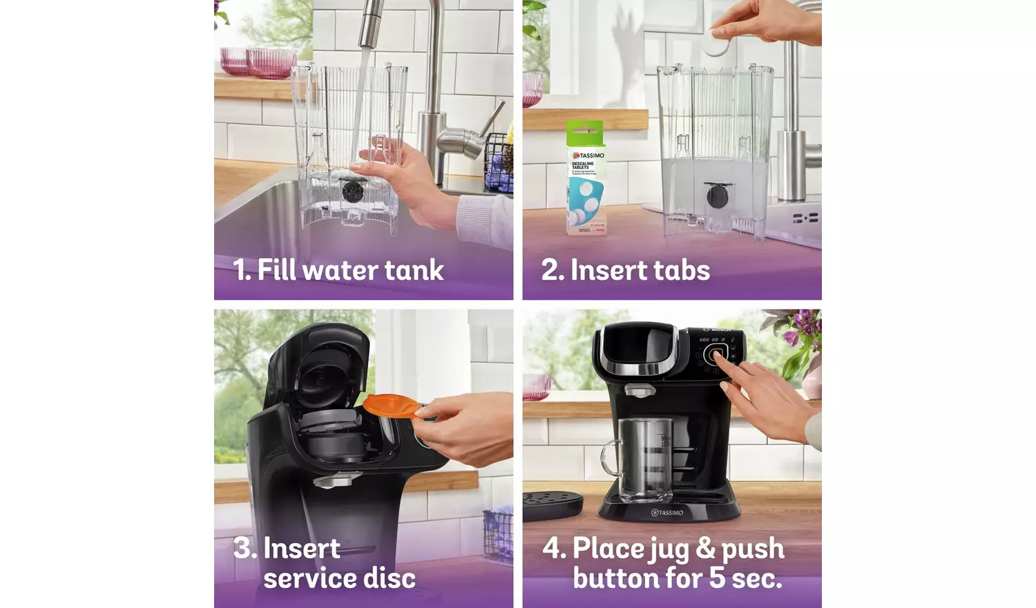 Tassimo by Bosch My Way 2 Pod Coffee Machine - Black