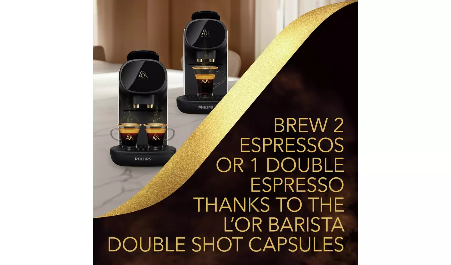 Philips Sublime L'OR Pod Coffee Machine - White