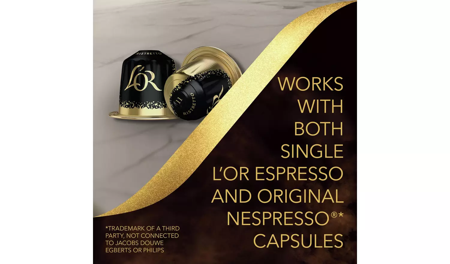 Philips Sublime L'OR Pod Coffee Machine - White