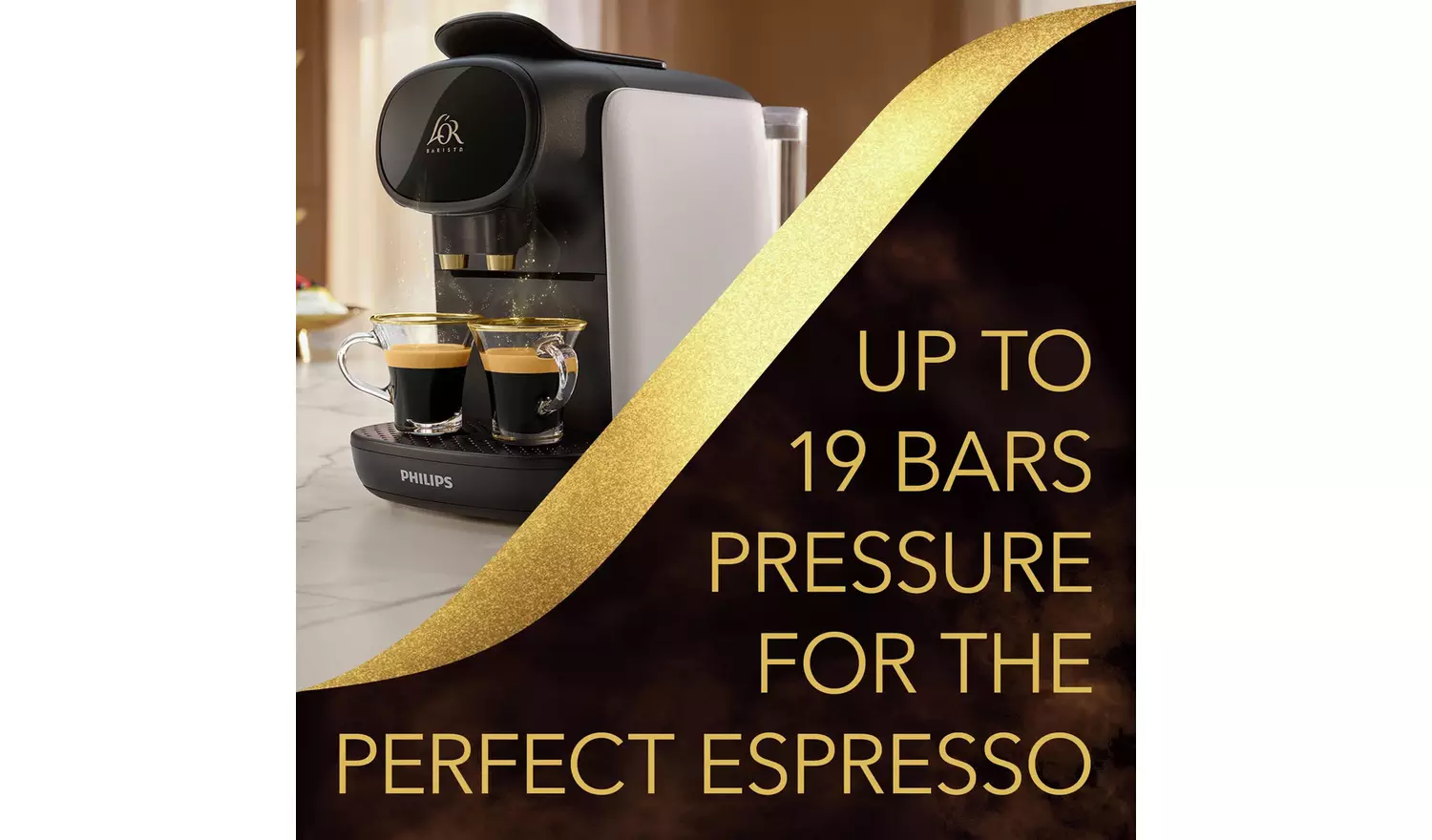 Philips Sublime L'OR Pod Coffee Machine - White