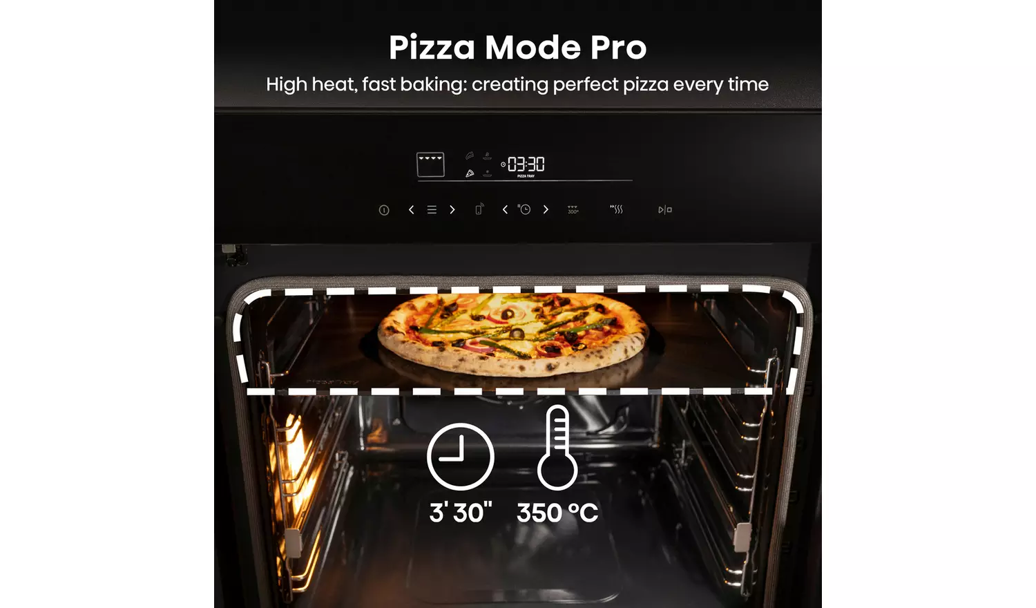 Hisense HO66FA Built In Single Electric Oven - Black