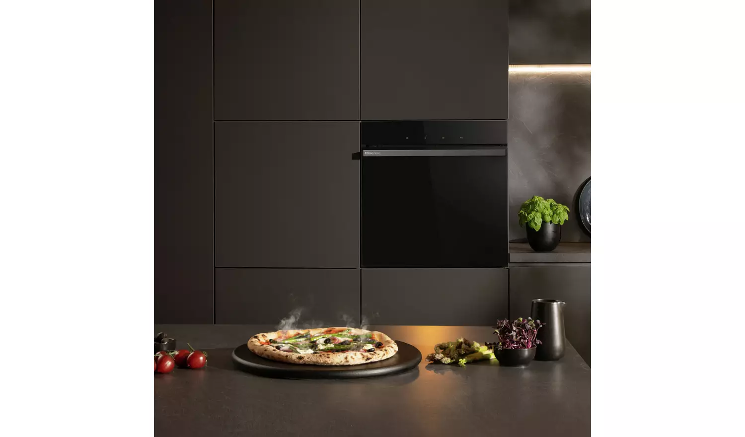 Hisense HO66FA Built In Single Electric Oven - Black