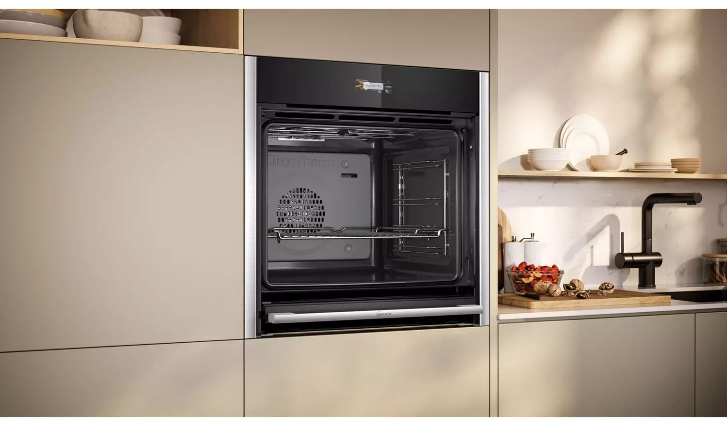 Neff B54CR31N0B Built In Single Electric Oven - S/Steel