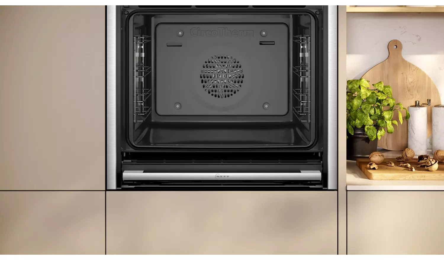Neff B54CR31N0B Built In Single Electric Oven - S/Steel