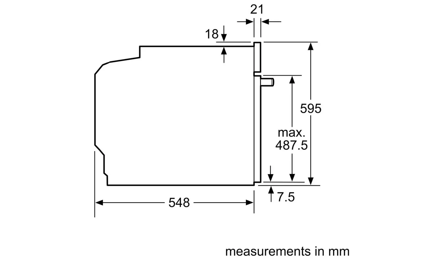 Neff N70 B54CR71G0B Built In Single Electric Oven - Graphite