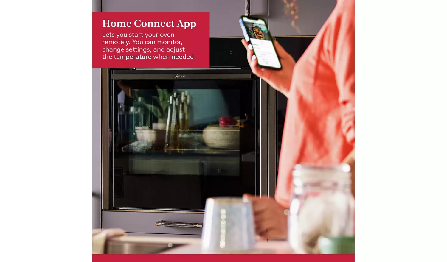 Neff B6ACH7AG7B Built In Single Electric Oven - Graphite