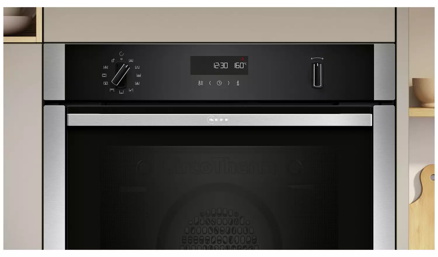 Neff B6ACH7AN7B Built In Single Electric Oven - S/Steel