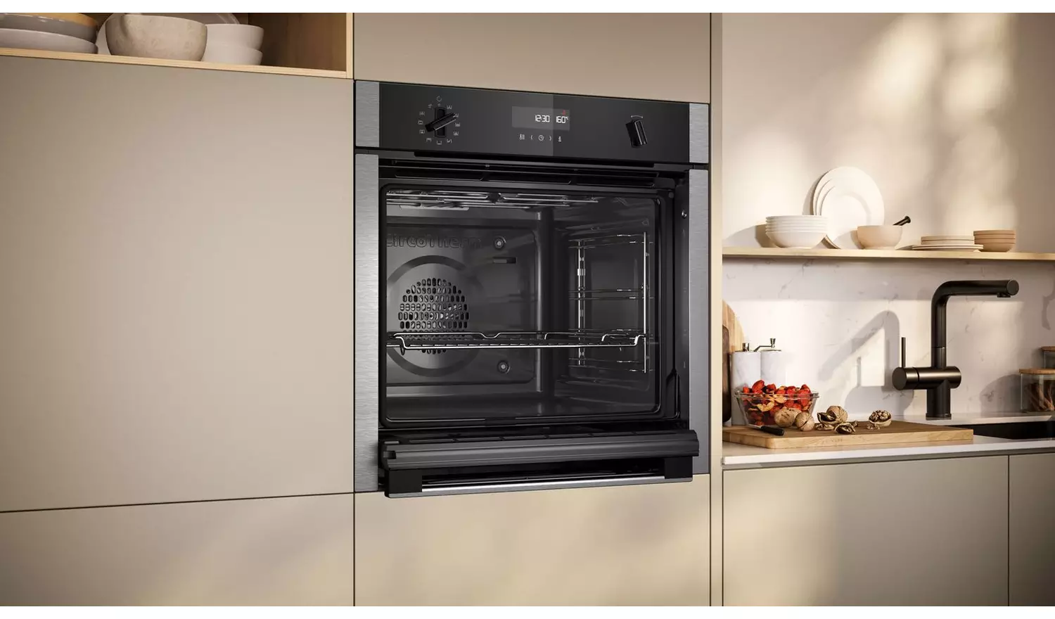 Neff B6ACH7AN7B Built In Single Electric Oven - S/Steel