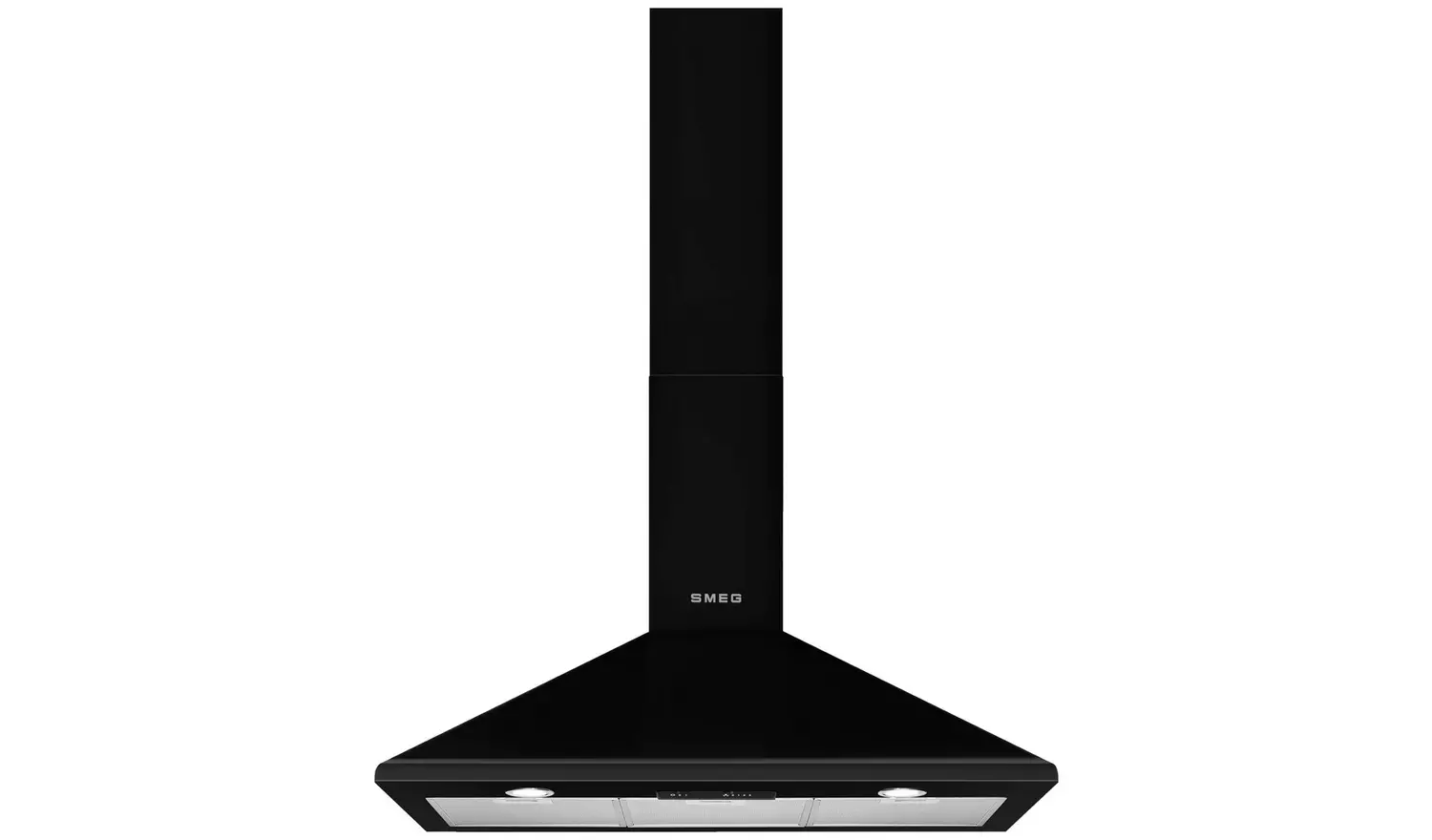 Smeg KSED95NEE 90cm Chimney Cooker Hood - Black