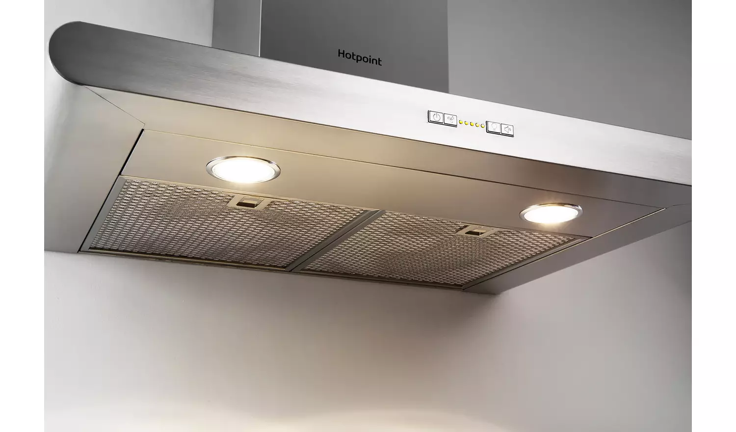 Hotpoint PHC7.7FLBIX Built-In Box Hood - Stainless Steel