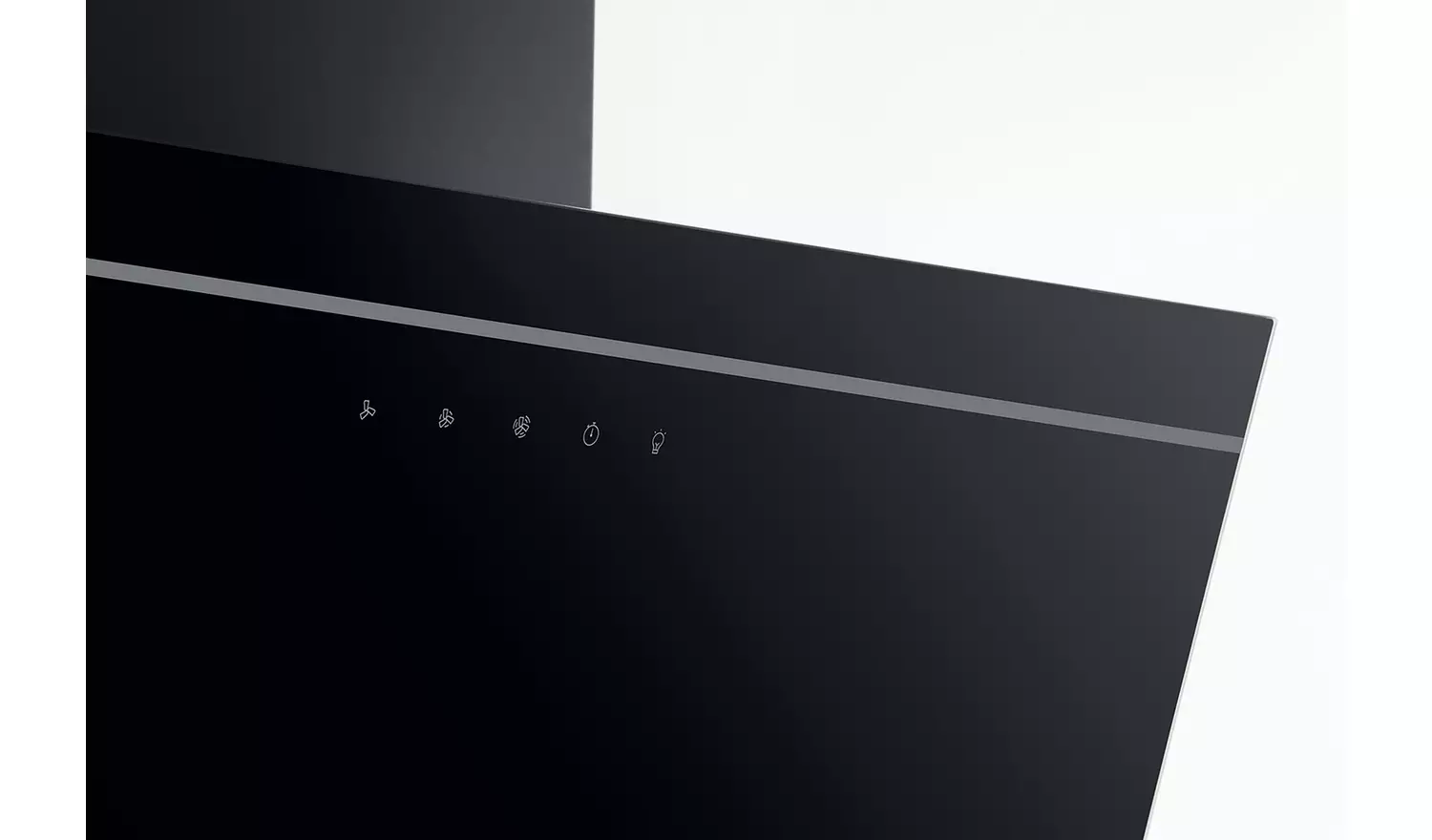 Hotpoint PHVP62FLTK 60cm Chimney Cooker Hood - Black