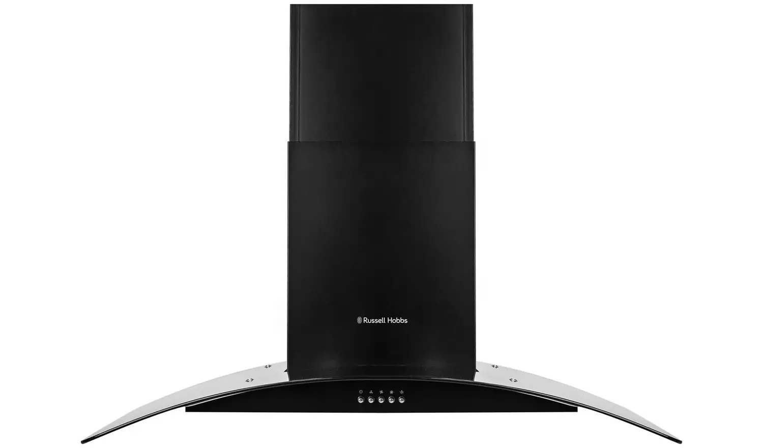 Russell Hobbs RHGCH901B 90cm Chimney Cooker Hood - Black