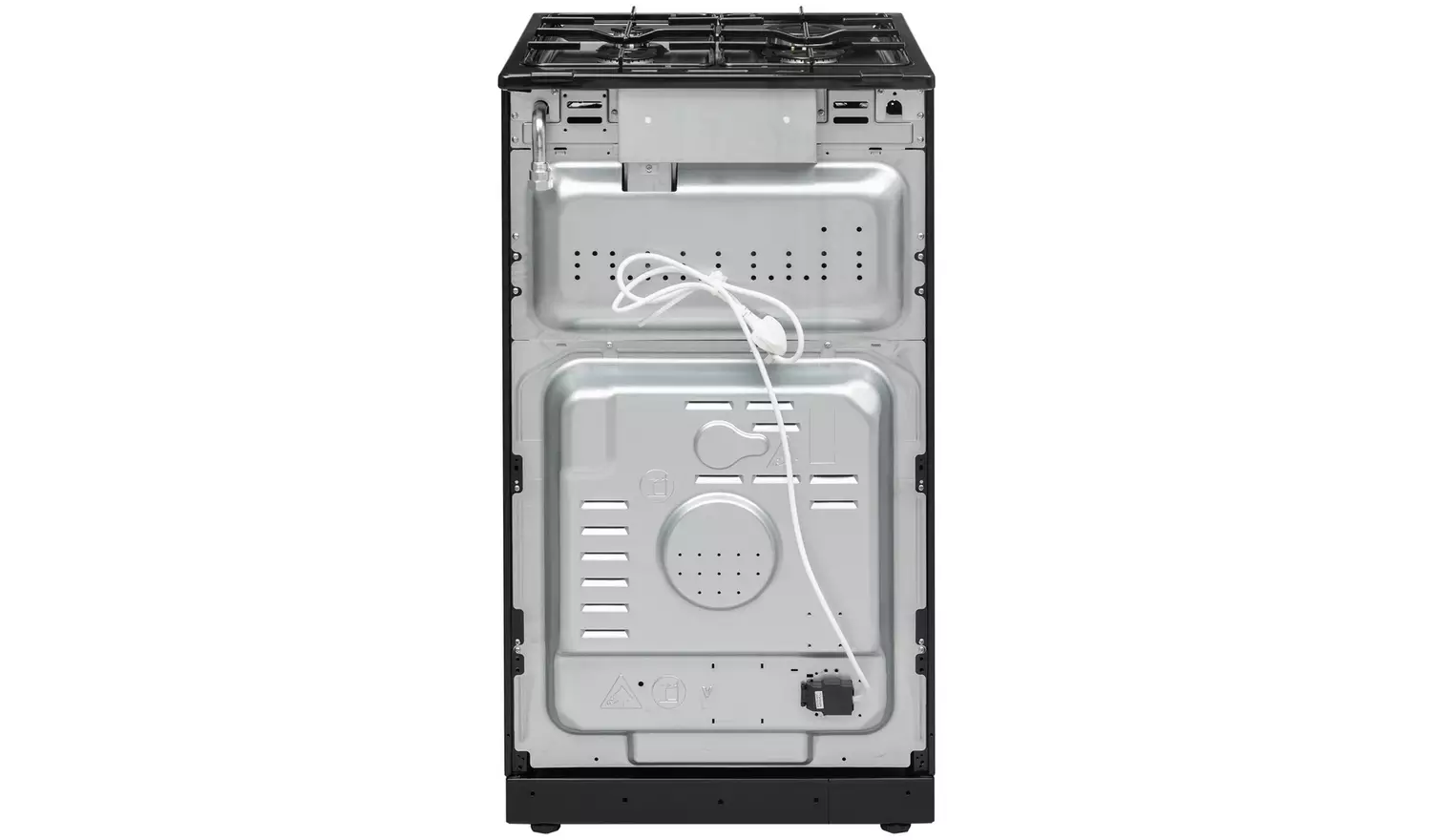 Bush CTFS50TWNGCB 50cm Twin Cavity Gas Cooker - Black