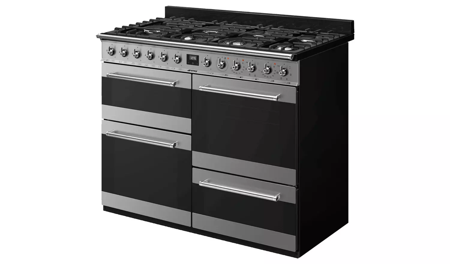 Smeg SYD4110-1 110cm Dual Fuel Range Cooker – S/Steel