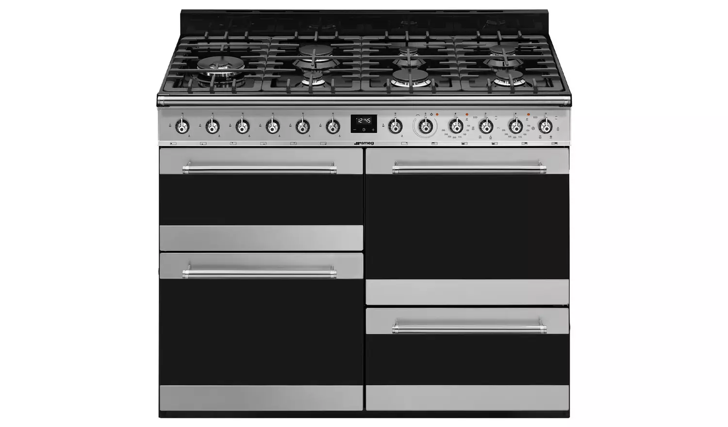 Smeg SYD4110-1 110cm Dual Fuel Range Cooker - S/Steel