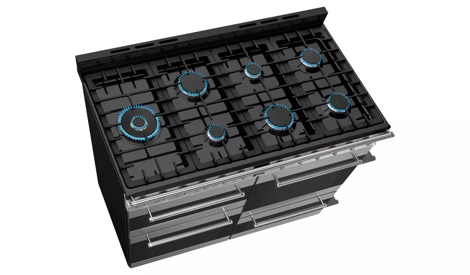 Smeg SYD4110-1 110cm Dual Fuel Range Cooker - S/Steel