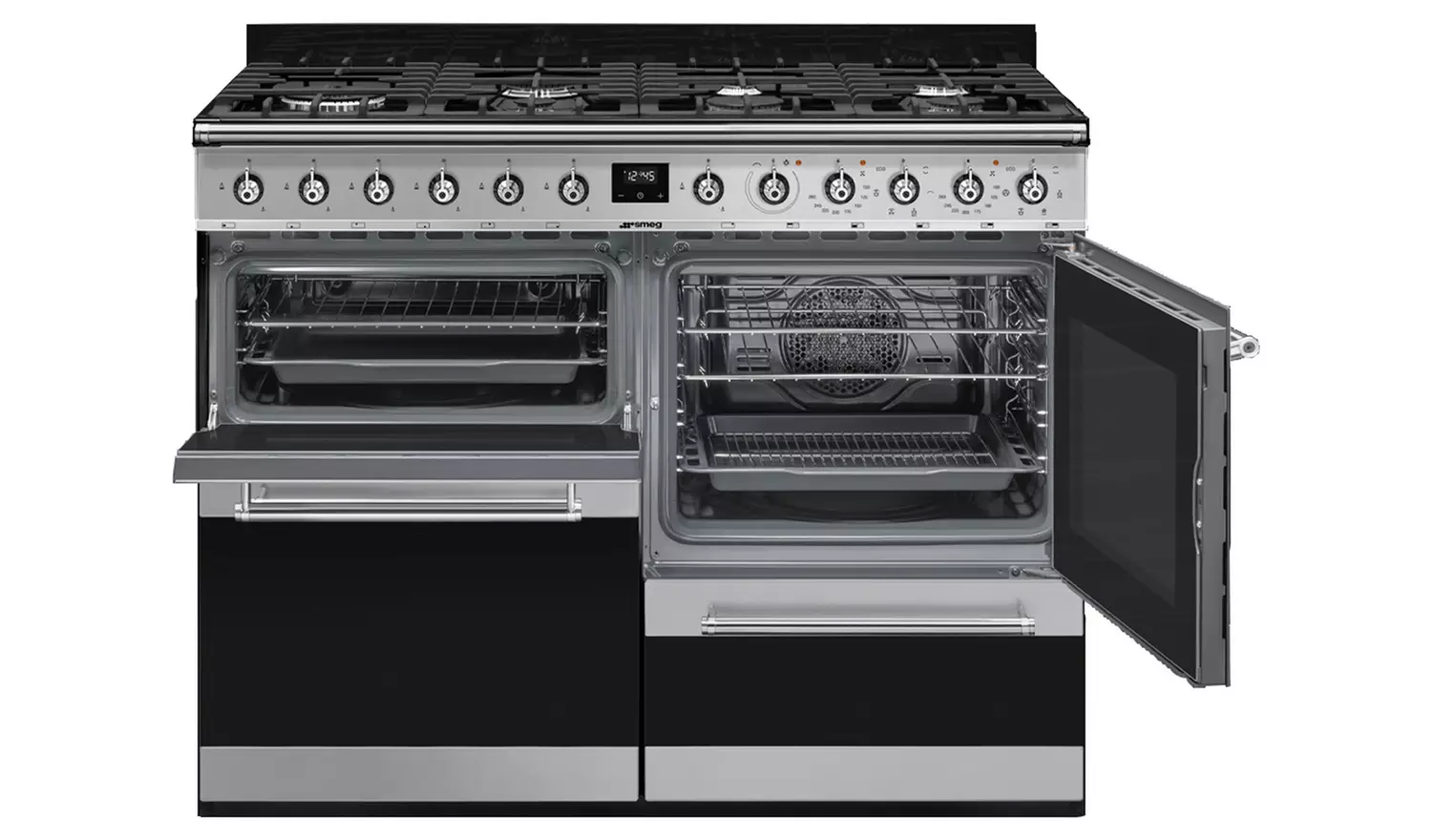 Smeg SYD4110-1 110cm Dual Fuel Range Cooker - S/Steel