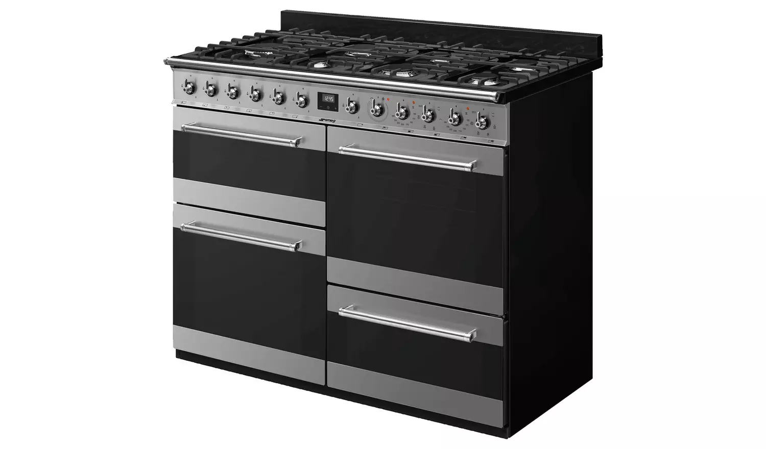 Smeg SYD4110-1 110cm Dual Fuel Range Cooker - S/Steel