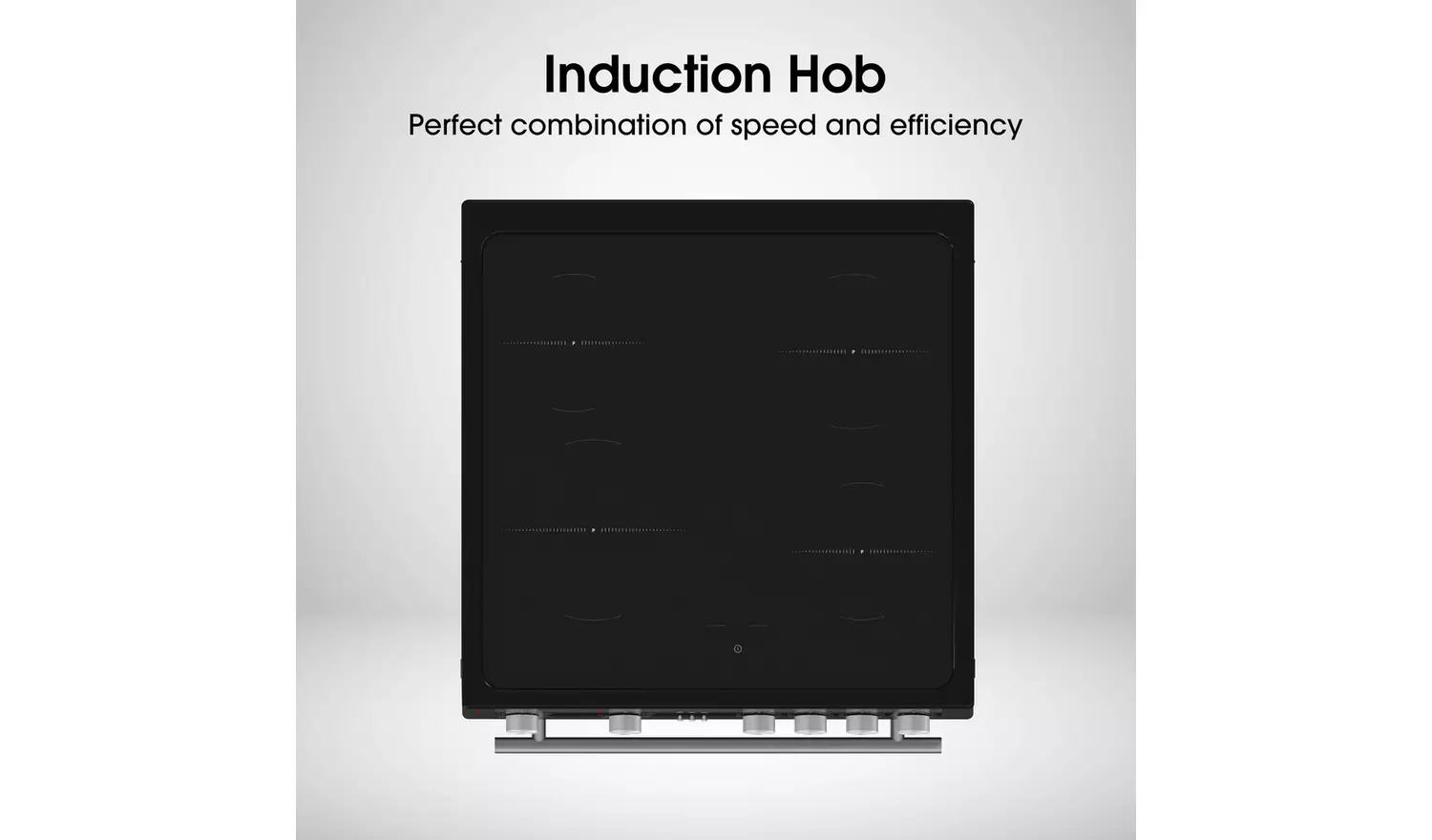 Hisense HDE3211BIBUK 60cm Double Oven Electric Cooker -Black