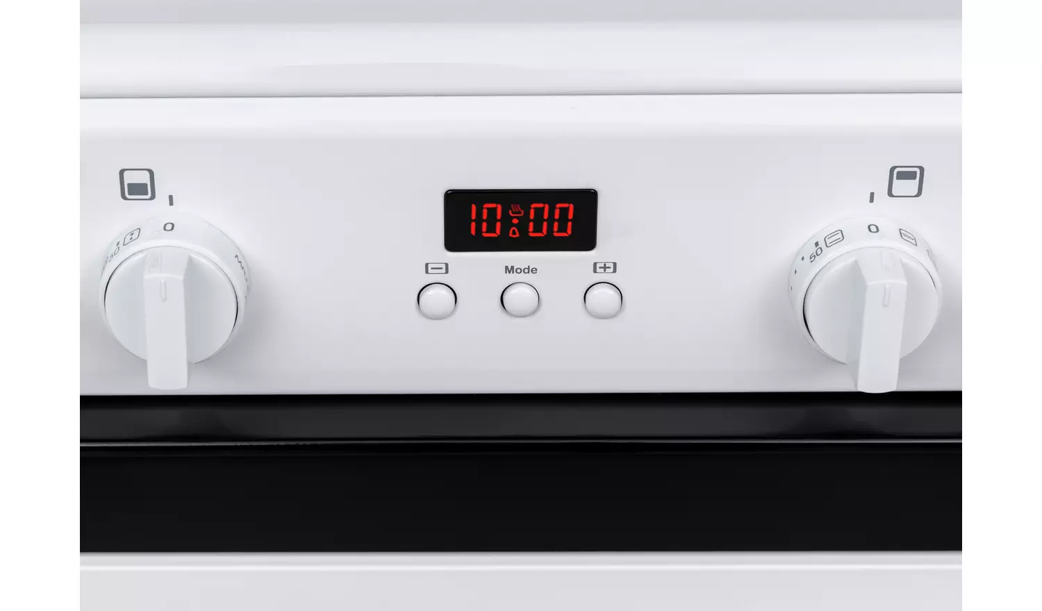 Bush CTFS60DBLECW 60cm Double Oven Electric Cooker - White