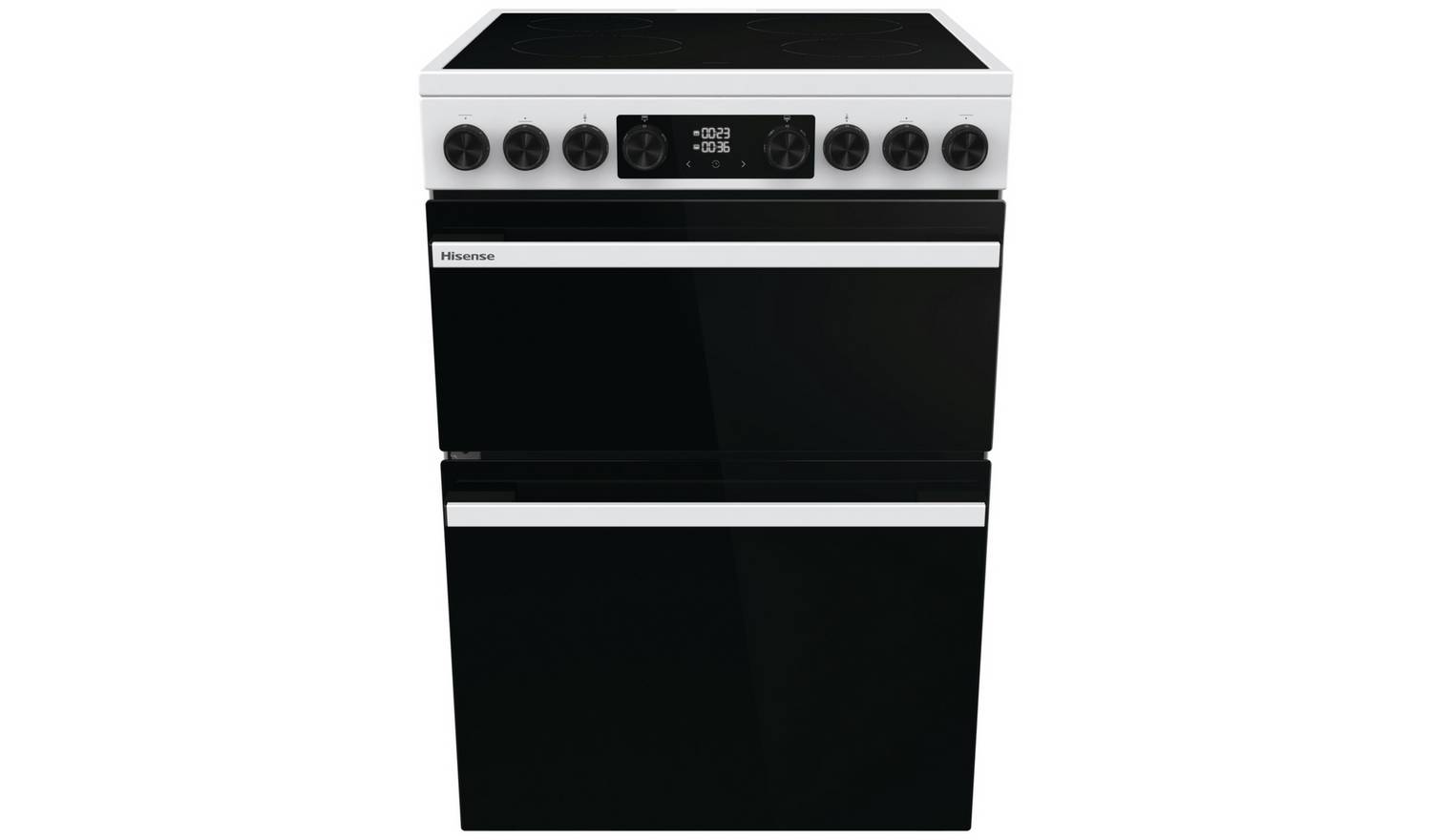 Hisense HDCEC6C20X Double Oven Electric Cooker - S/Steel