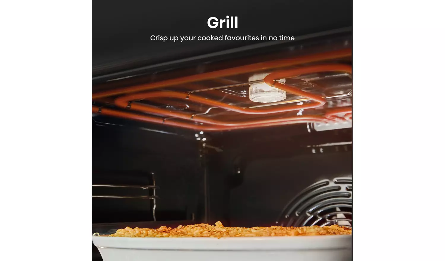 Hisense HDCEC6C20B Double Oven Electric Cooker - Black