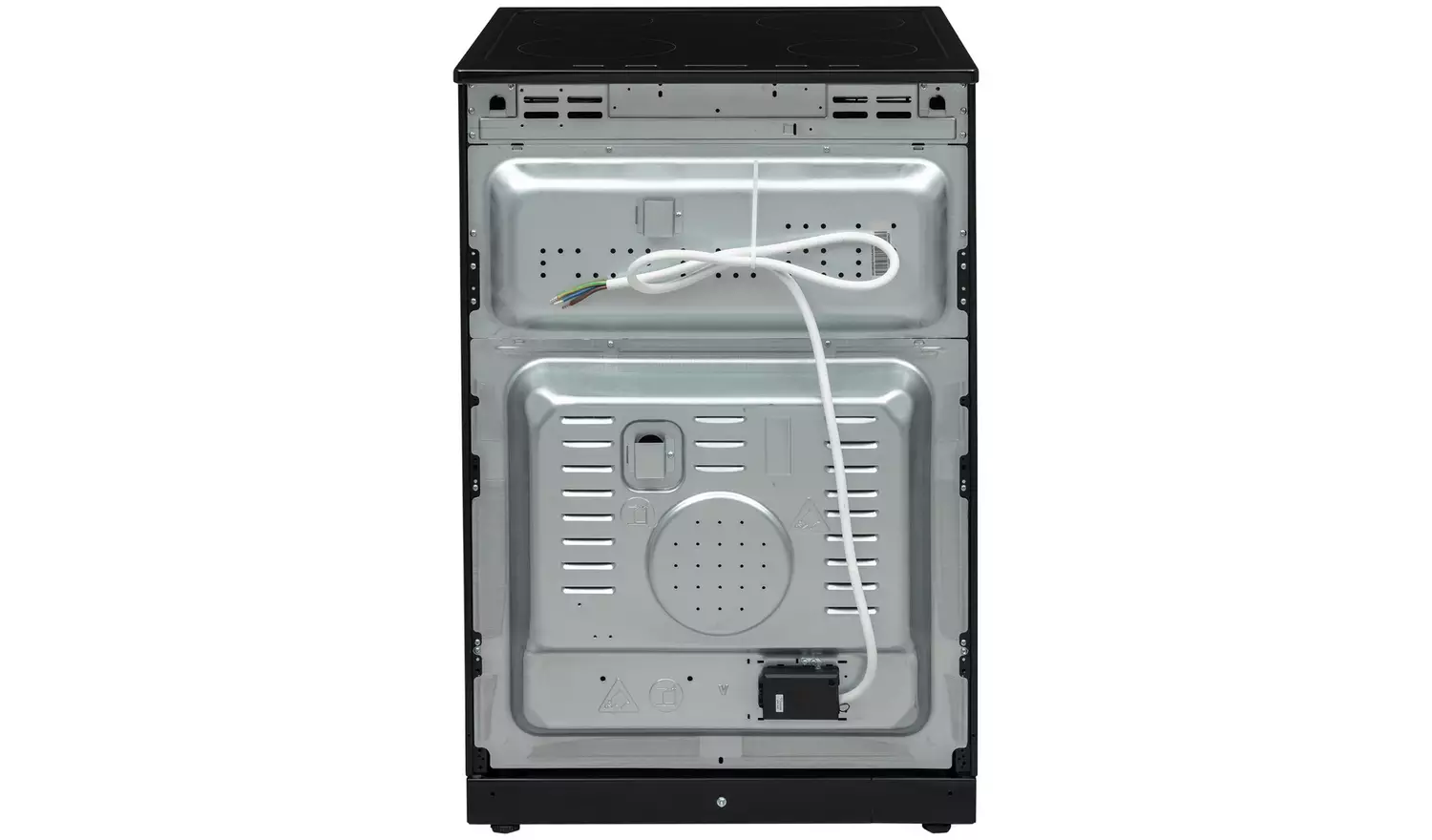 Bush CTFS60DBLECB 60cm Double Oven Electric Cooker - Black