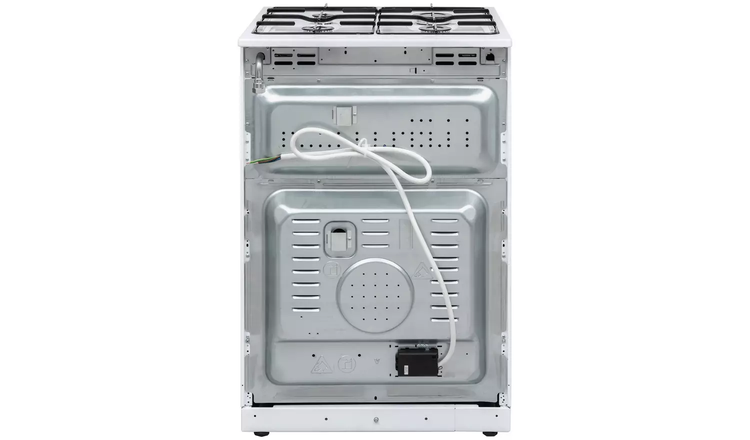 Bush CTFS60DFCW Dual Fuel Cooker - White