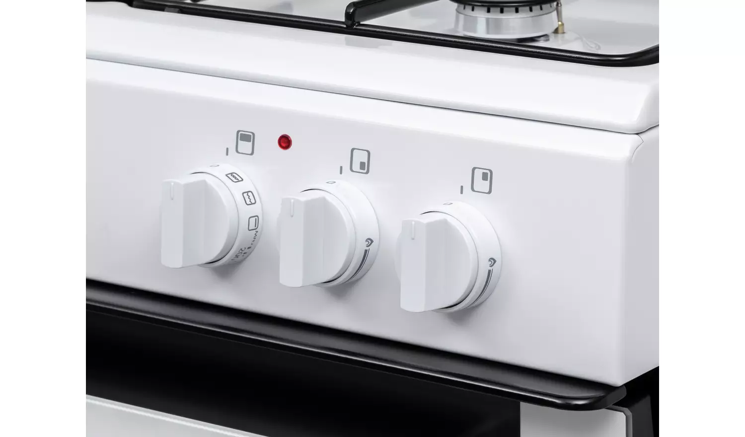 Bush CTFS60DFCW Dual Fuel Cooker - White
