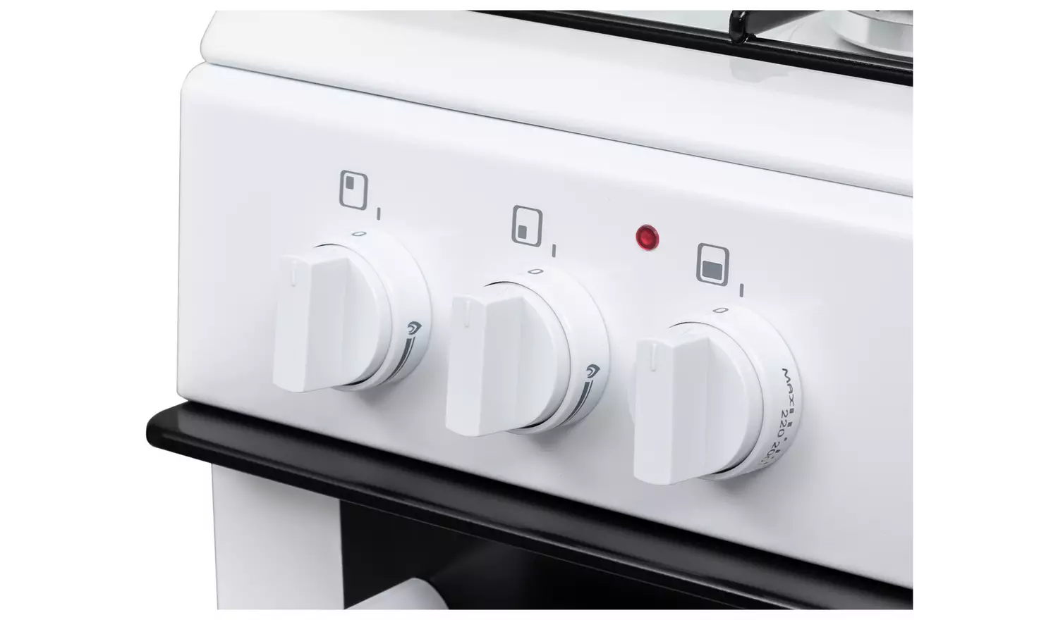 Bush CTFS60DFCW Dual Fuel Cooker - White