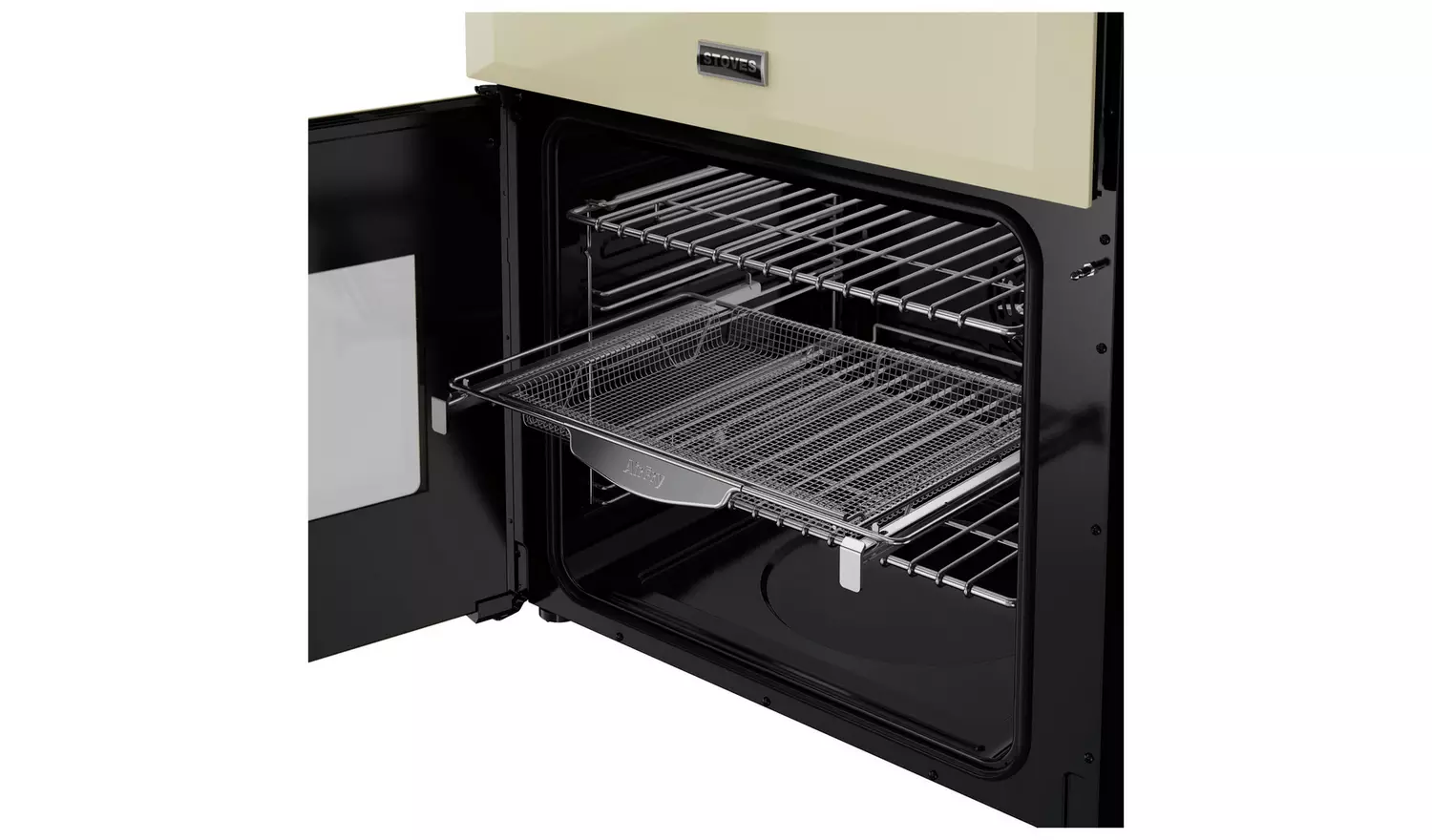 Stoves 60cm Double Oven Electric Range Cooker - Cream