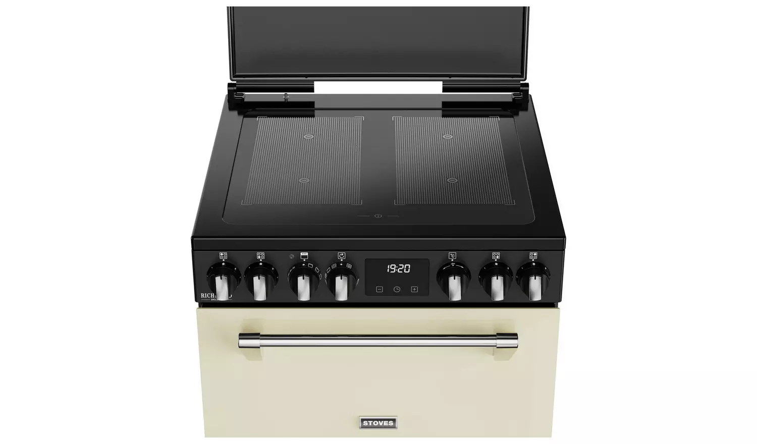 Stoves 60cm Double Oven Electric Range Cooker - Cream