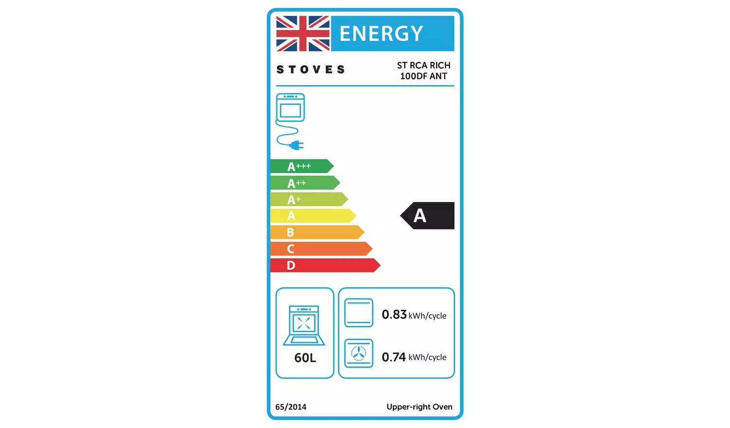 Stoves 100cm Dual Fuel Range Cooker - Anthracite