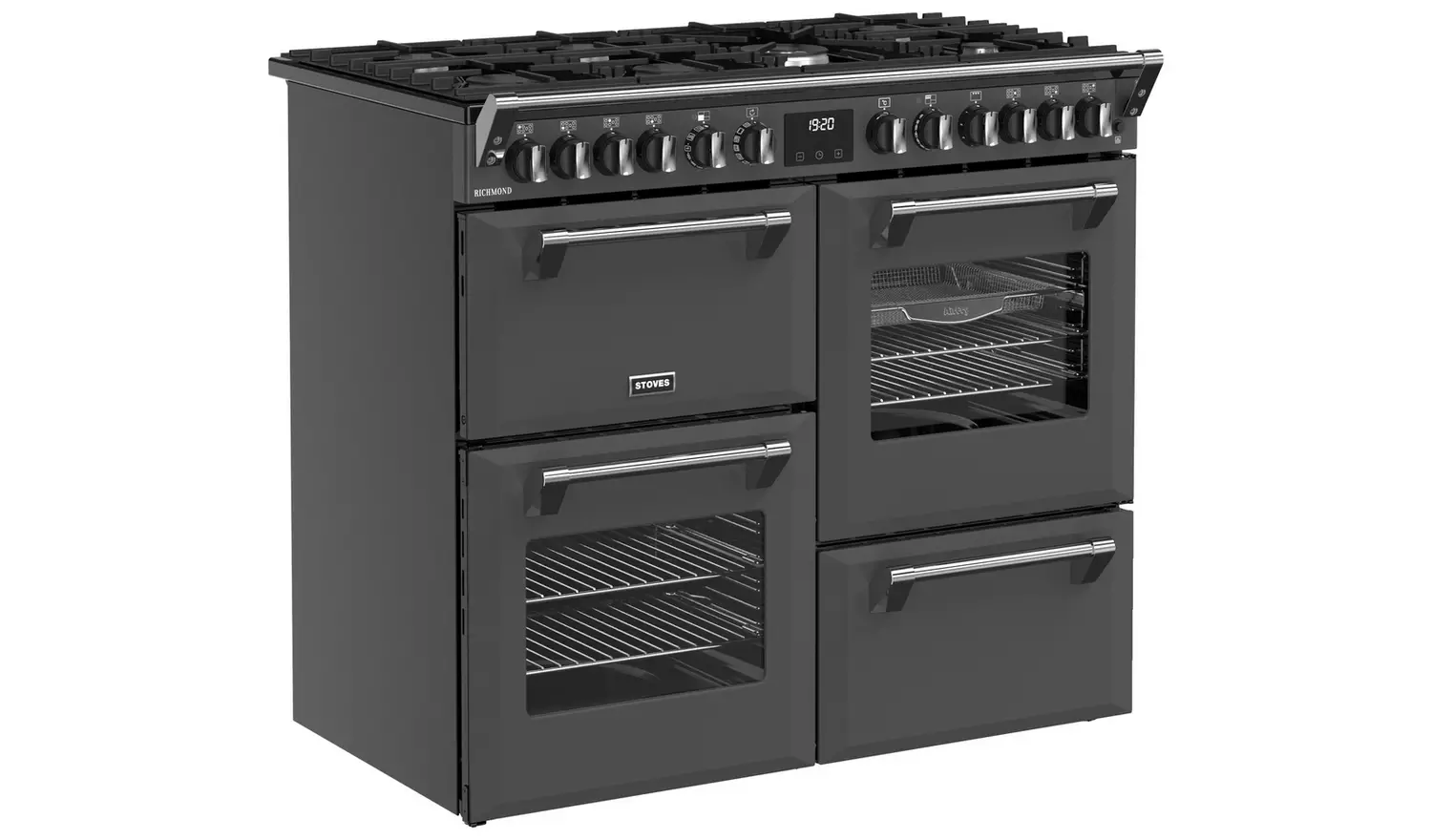 Stoves 100cm Dual Fuel Range Cooker - Anthracite