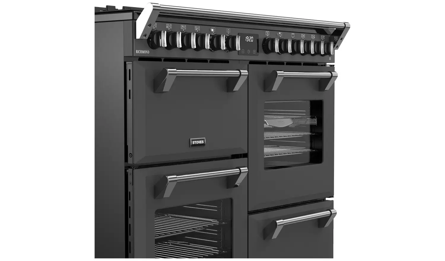 Stoves 100cm Dual Fuel Range Cooker - Anthracite
