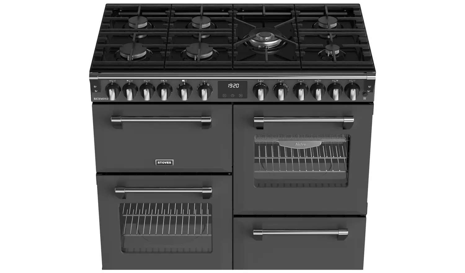Stoves 100cm Dual Fuel Range Cooker - Anthracite