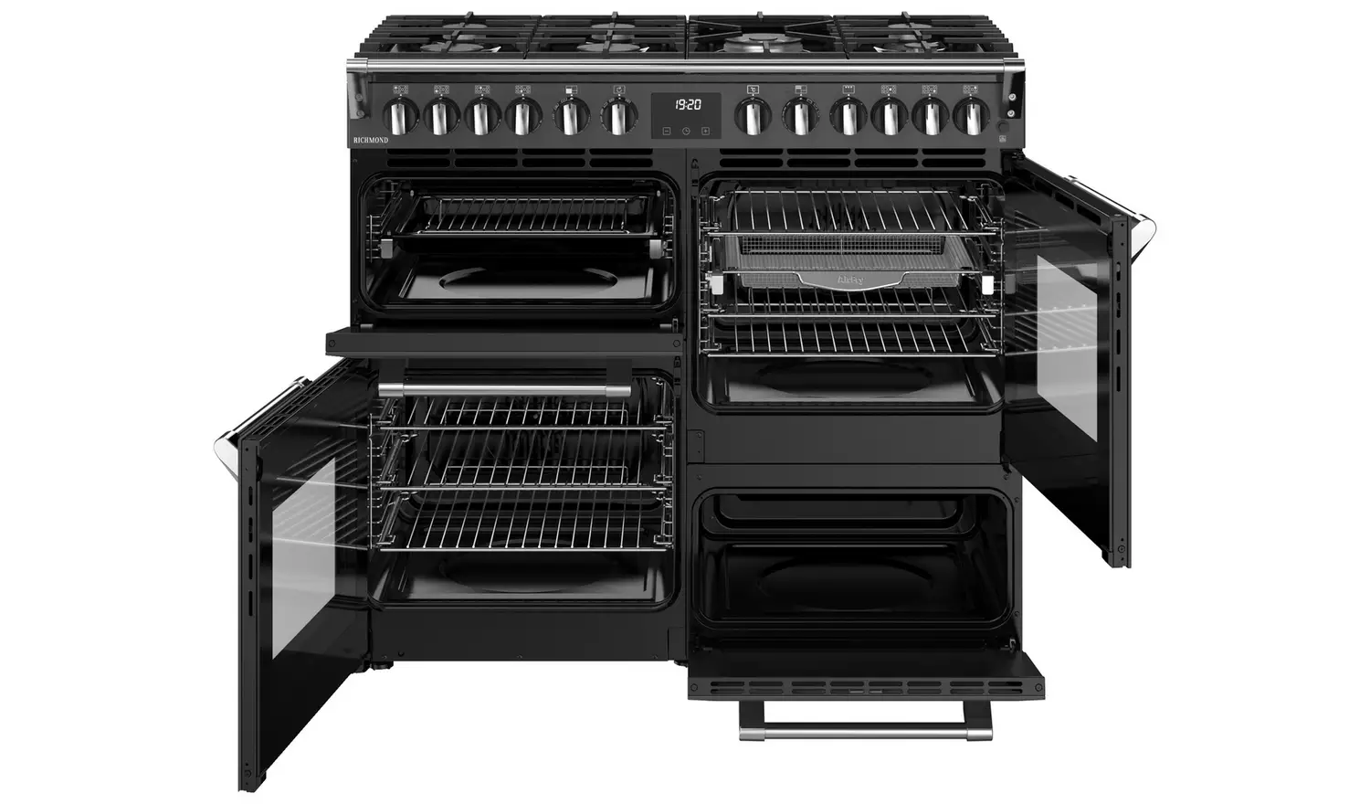 Stoves 100cm Dual Fuel Range Cooker - Anthracite