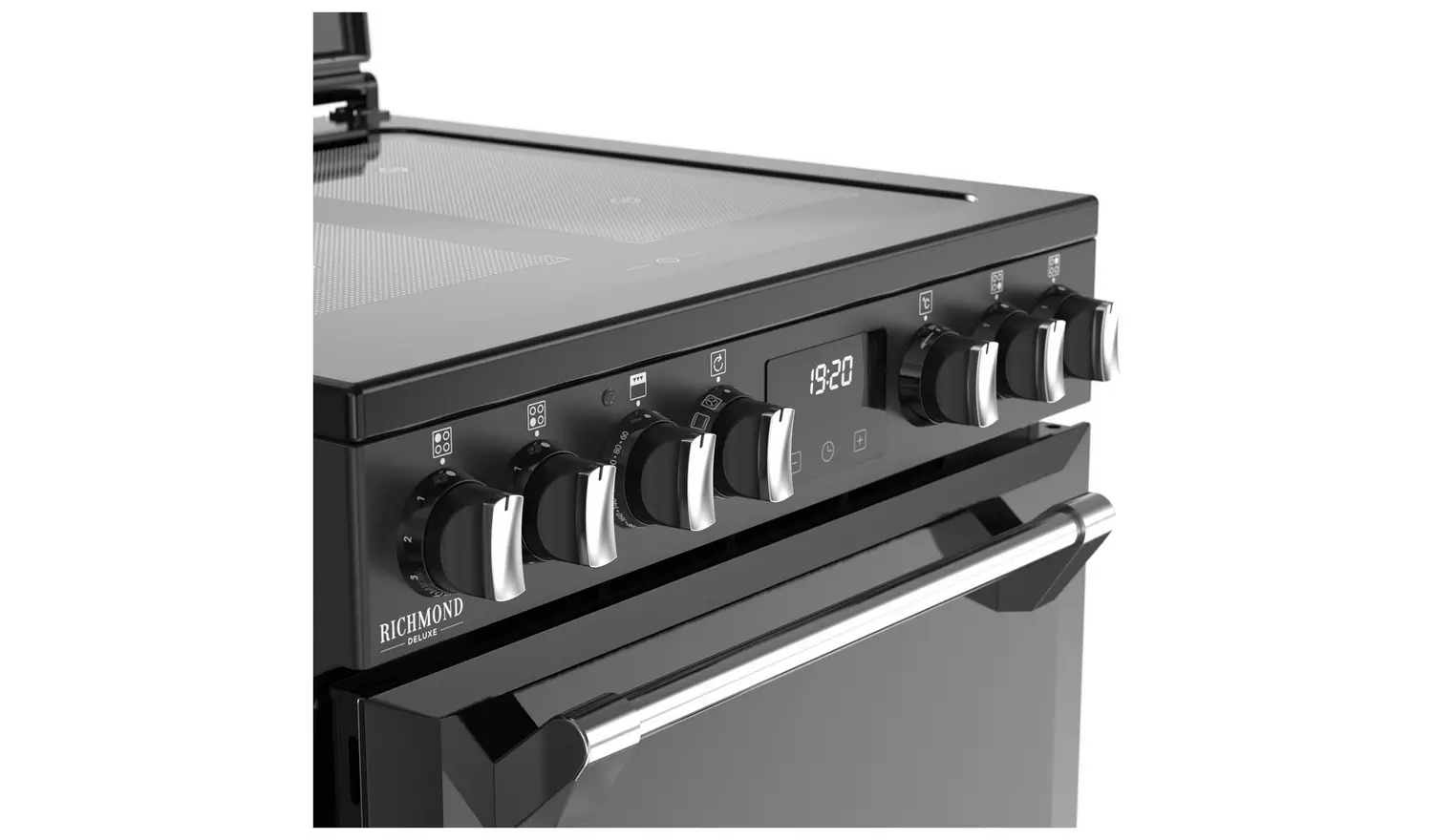 Stoves 60cm Double Oven Electric Range Cooker - Black