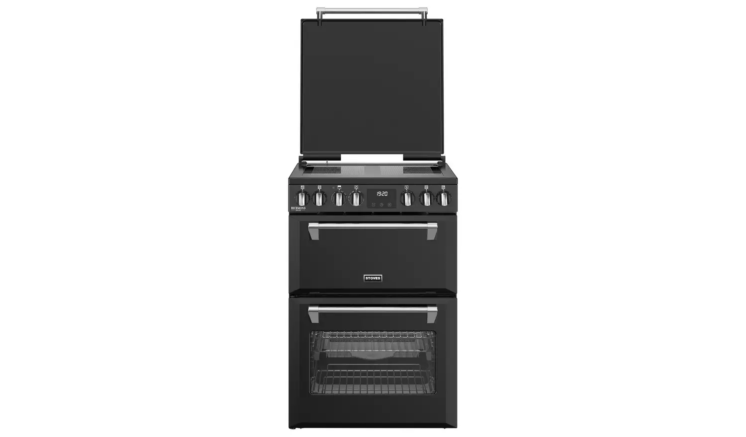 Stoves 60cm Double Oven Electric Range Cooker - Black