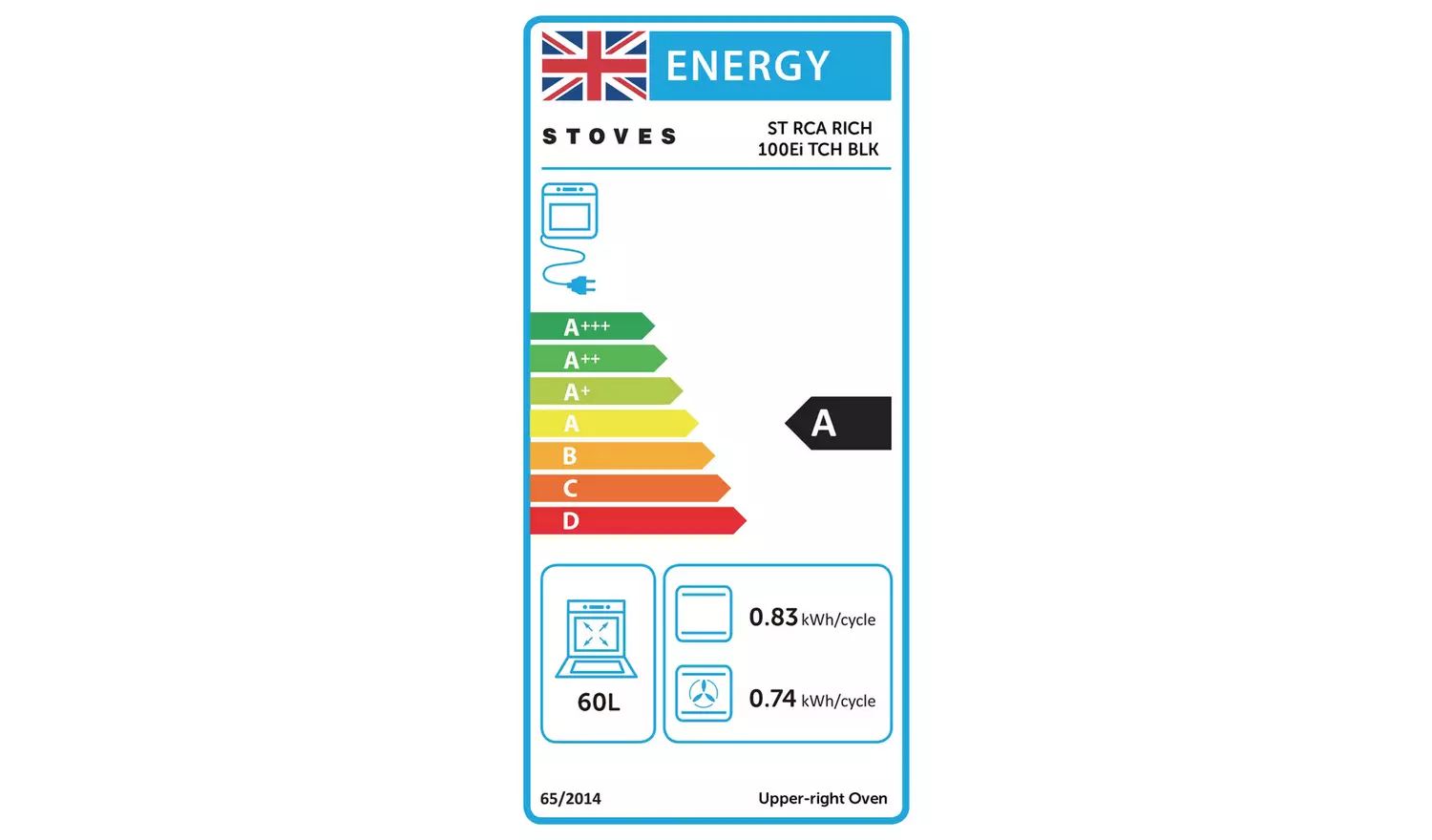 Stoves 100cm Dual Fuel Range Cooker - Black