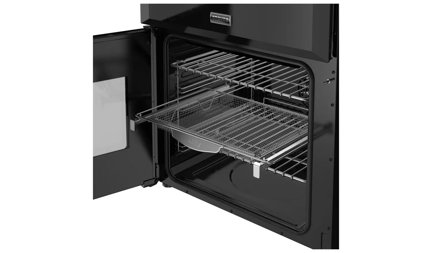 Stoves 60cm Double Oven Electric Range Cooker - Black