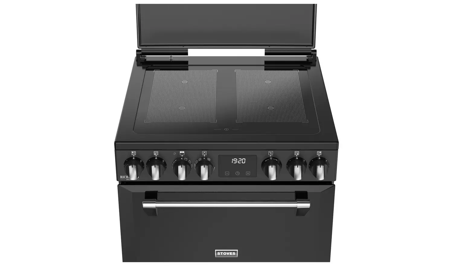 Stoves 60cm Double Oven Electric Range Cooker - Black