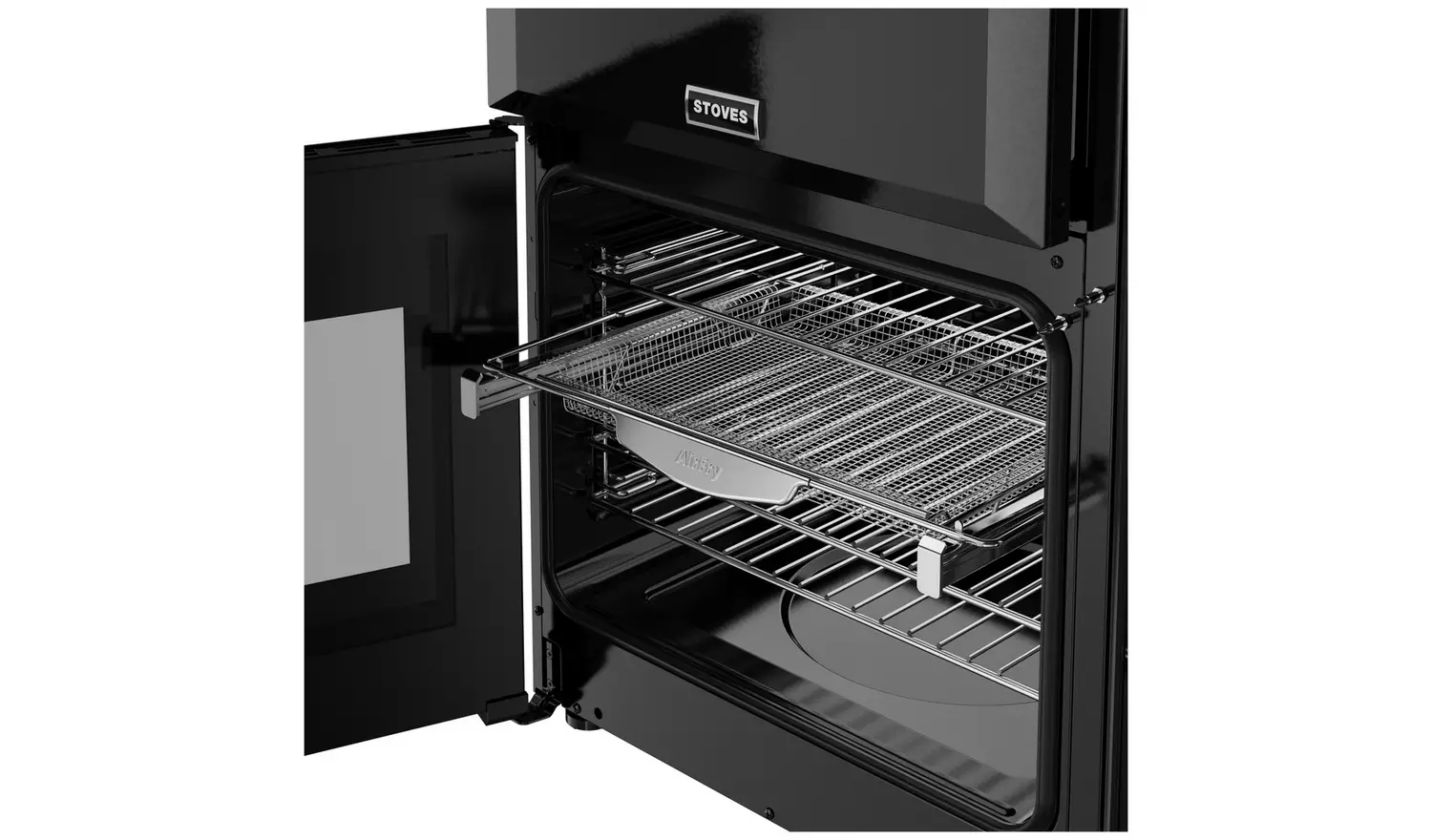 Stoves 90cm Dual Fuel Range Cooker - Black